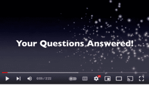 Your questions answered